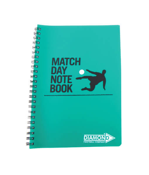 Diamond Match Day Notebook