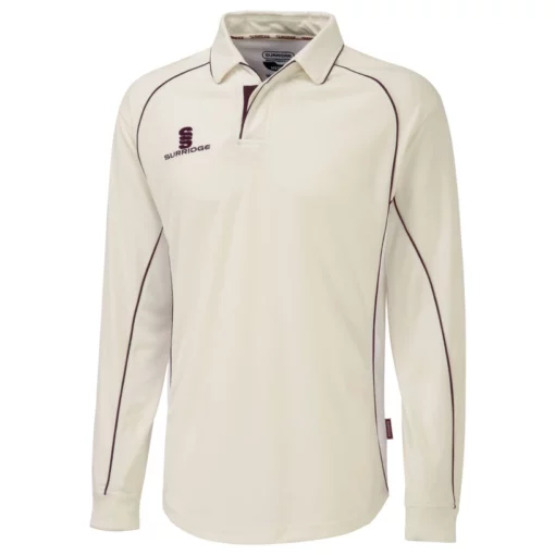 Surridge Cricket Premier L/S Shirt – Junior
