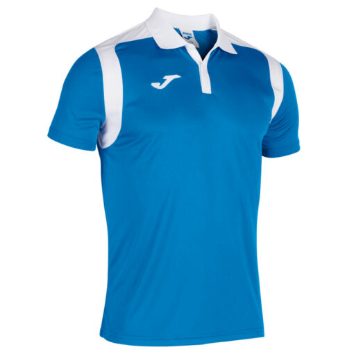 Joma Champion V Polo Shirt – Blue/White (Adult)