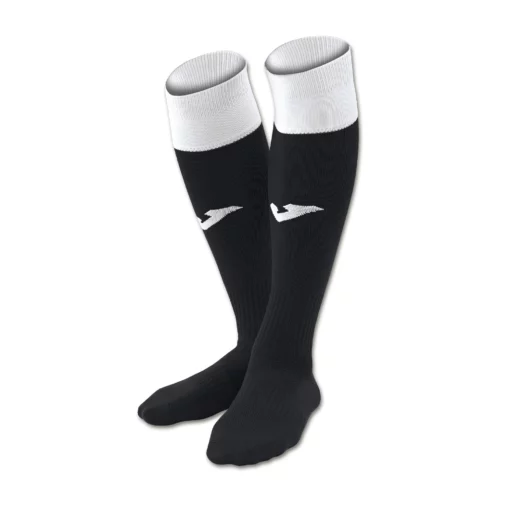 Joma Calcio 24 Socks – Black and White (Adult)