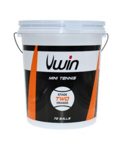 Uwin Stage 2 Orange Tennis Balls – Bucket of 72 balls
